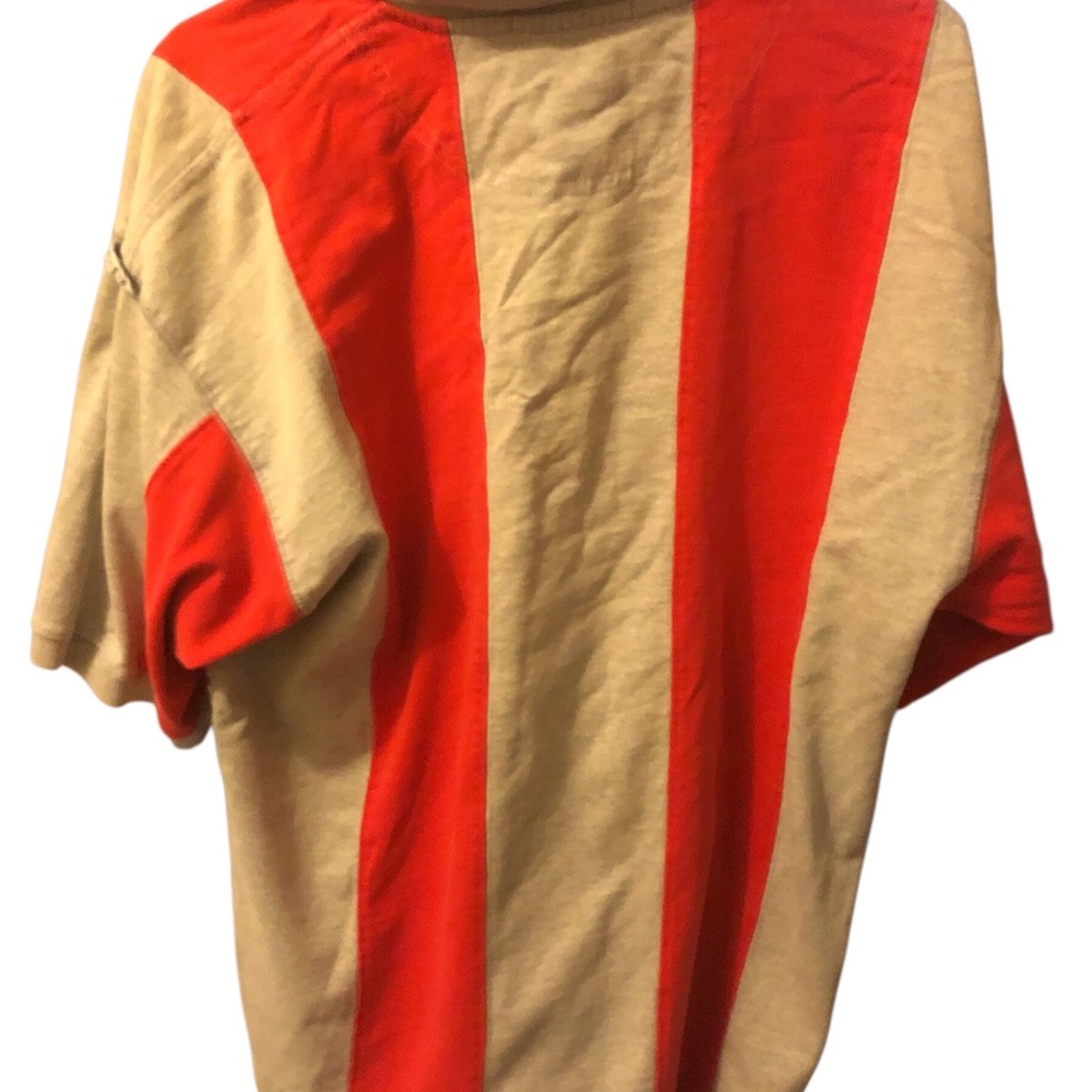 Vintage Mondttta Canadian Rugby Shirt Short Sleeve Mens Large - Picture 2 of 16